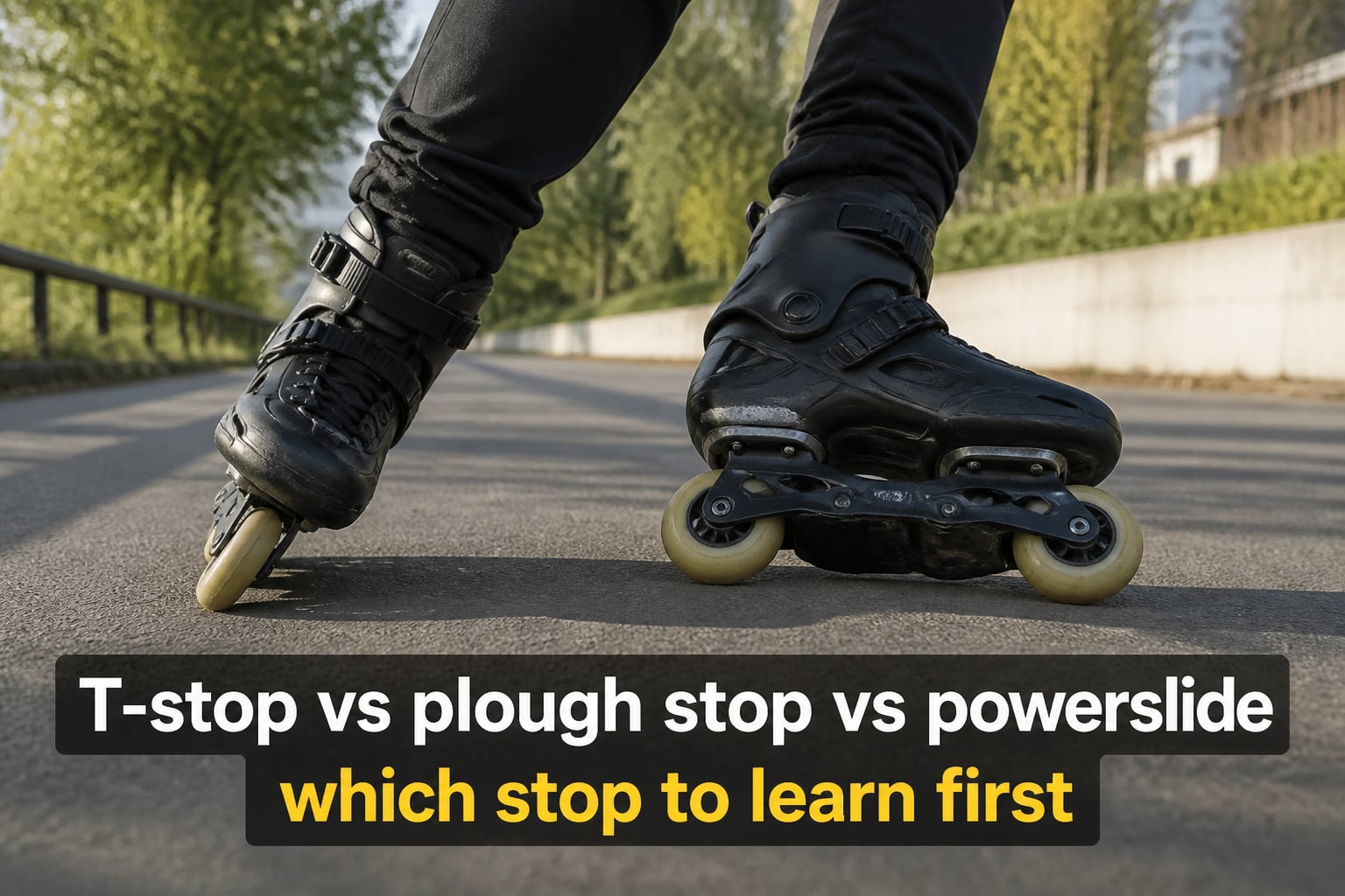 T-stop vs plough stop vs powerslide which stop to learn first