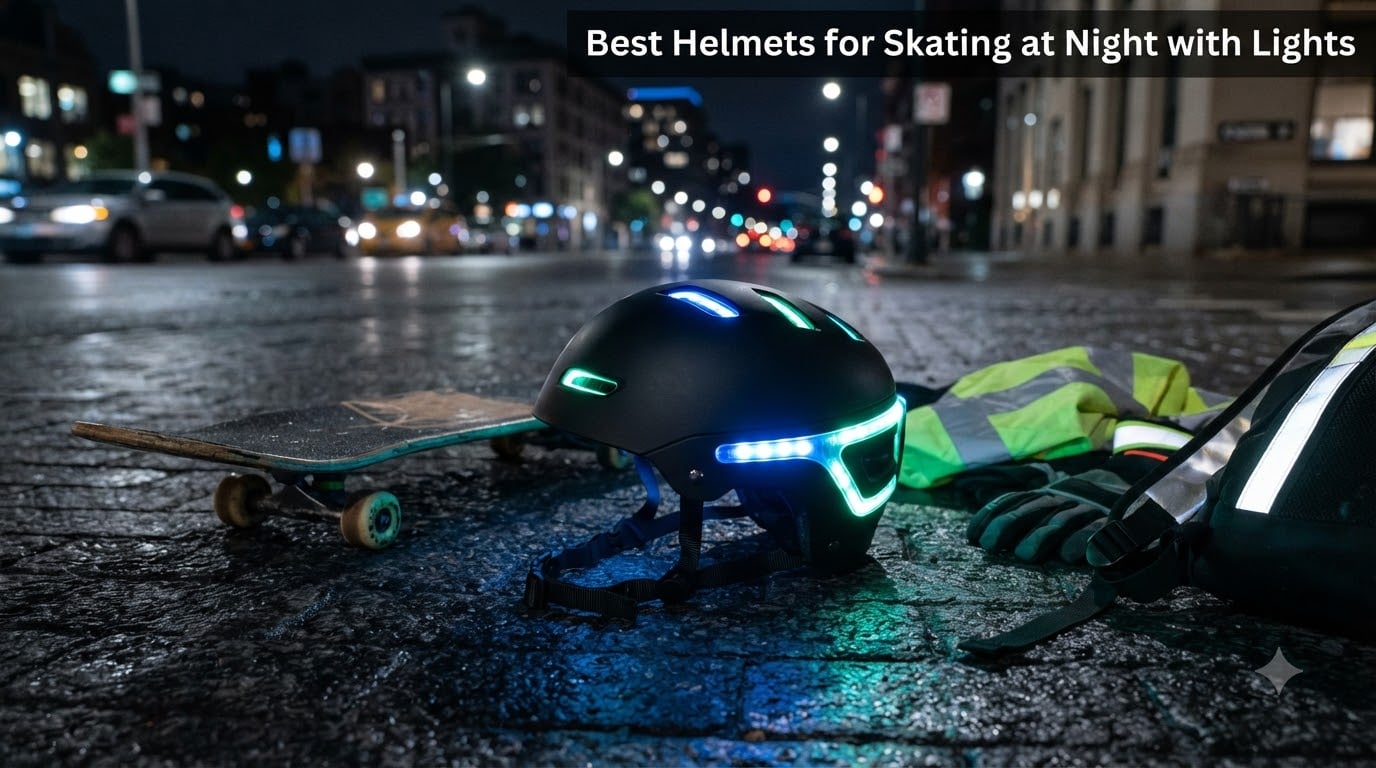 Best Helmets for Skating at Night with Lights