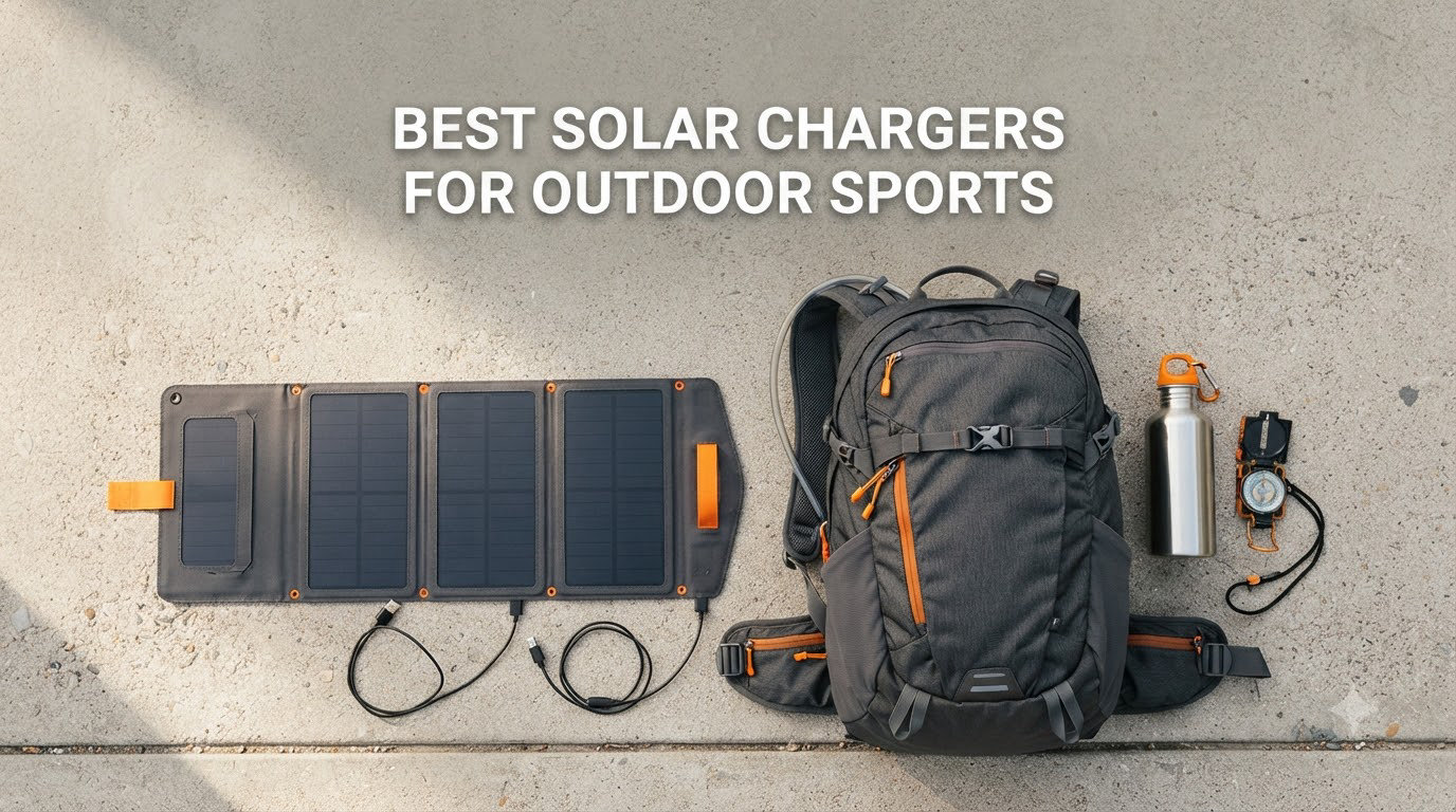 Best solar chargers for outdoor sports
