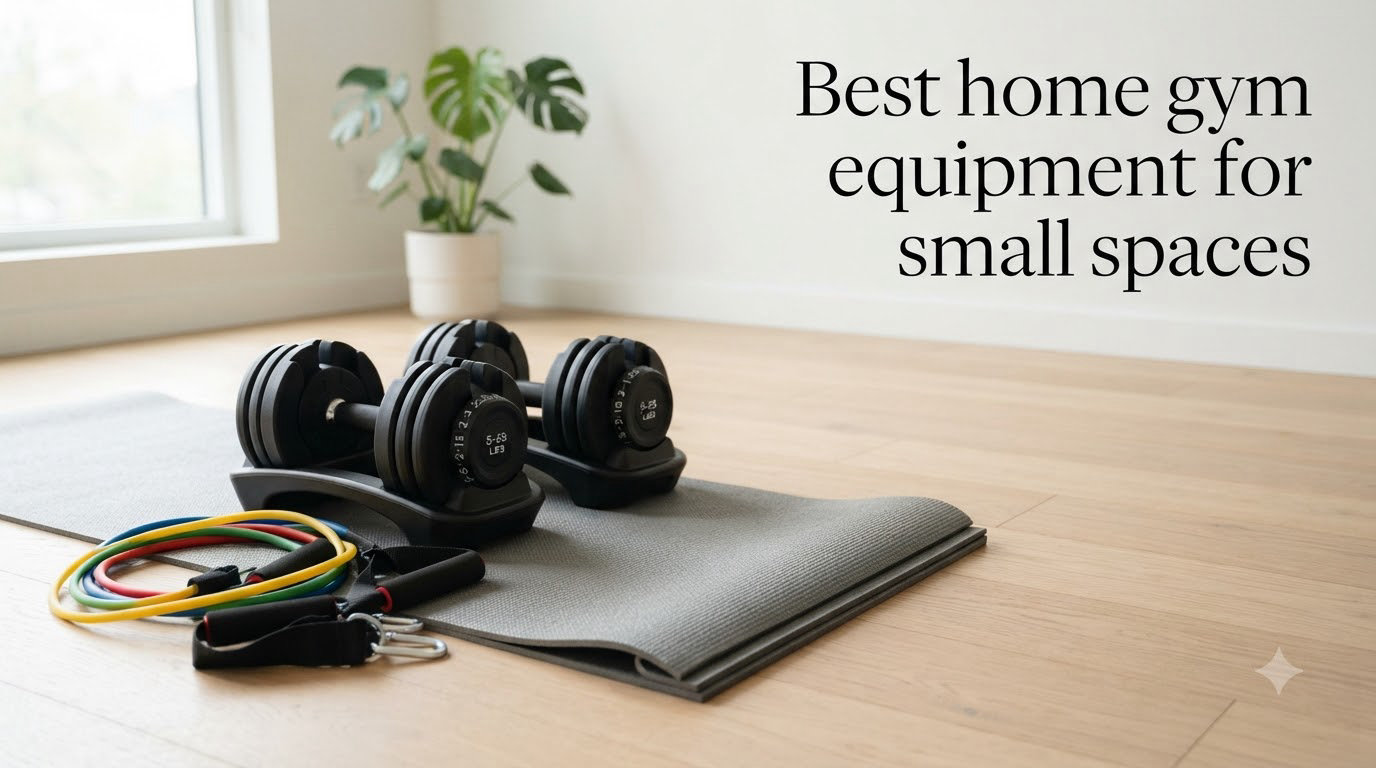 Best home gym equipment for small spaces