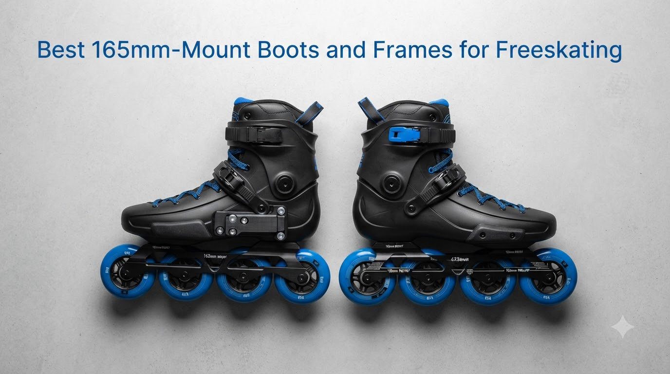 Best 165mm-Mount Boots and Frames for Freeskating