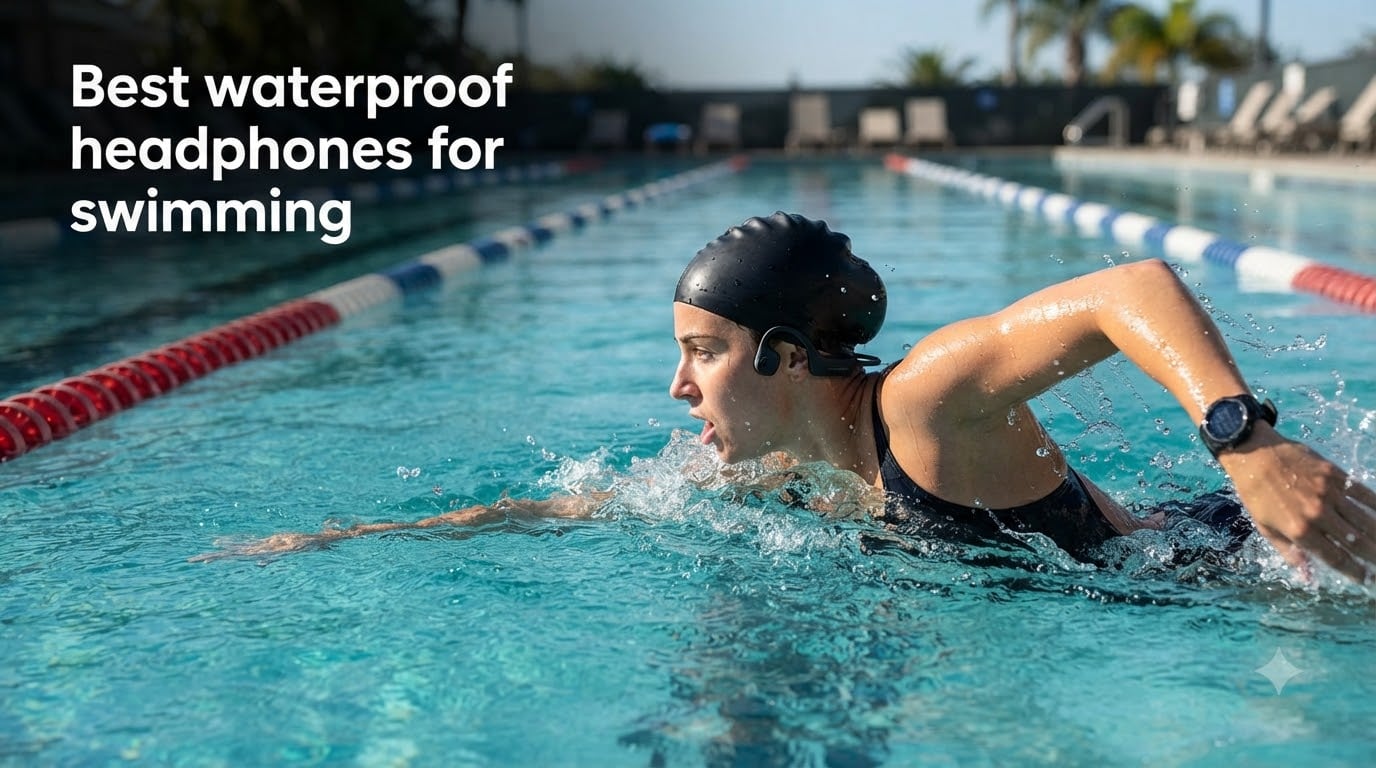Best waterproof headphones for swimming