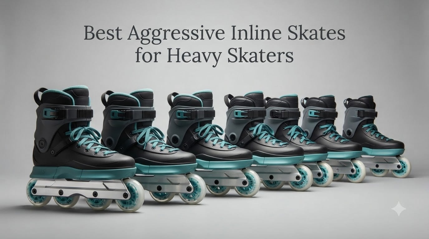 Best Aggressive Inline Skates for Heavy Skaters