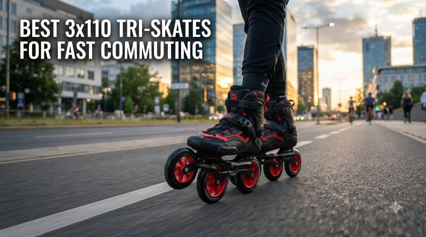 Best 3x110 Tri-Skates for Fast Commuting