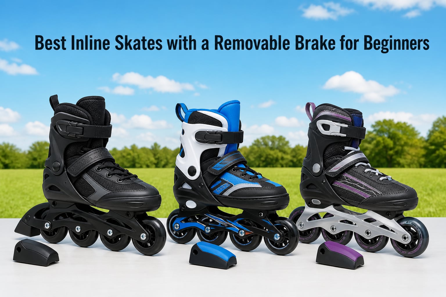 Best Inline Skates with a Removable Brake for Beginners