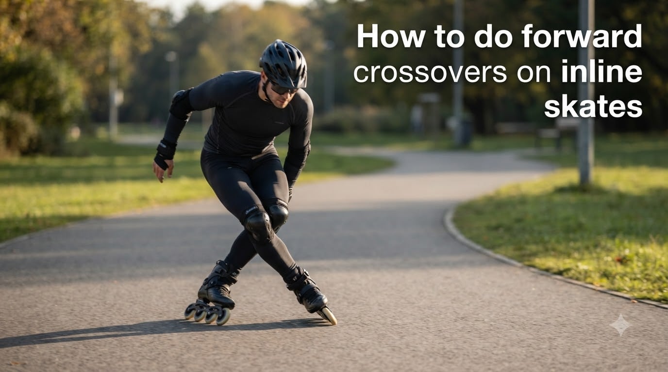 How to do forward crossovers on inline skates