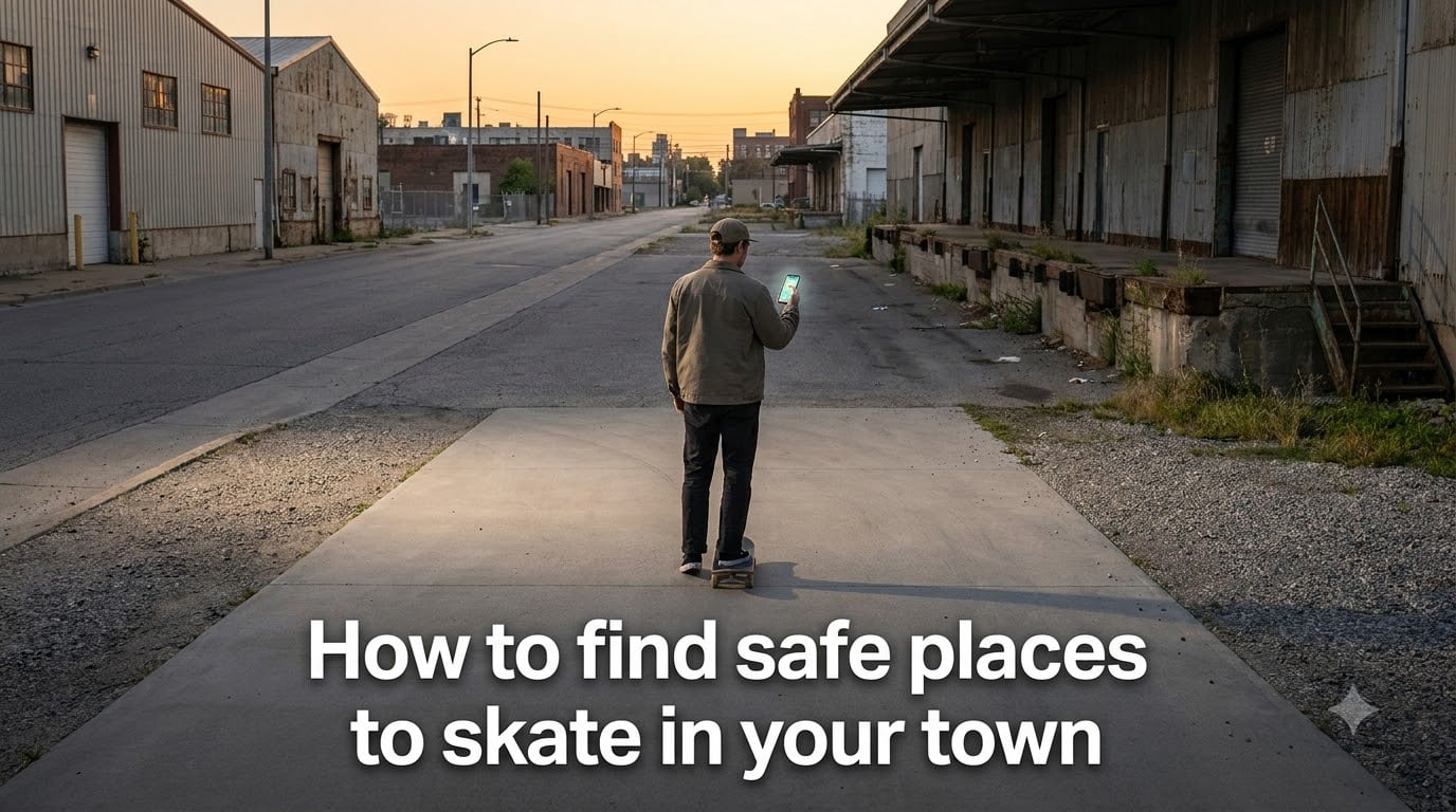 How to find safe places to skate in your town
