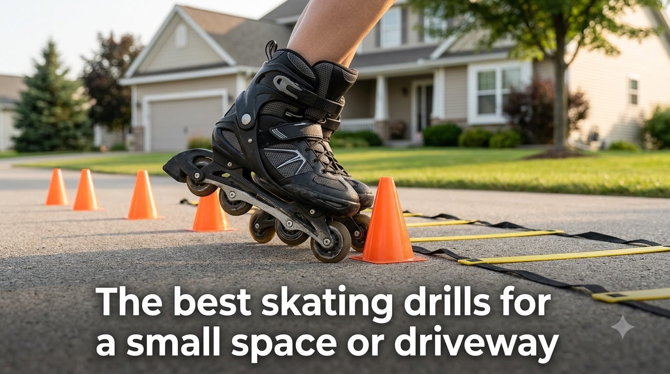 The best skating drills for a small space or driveway