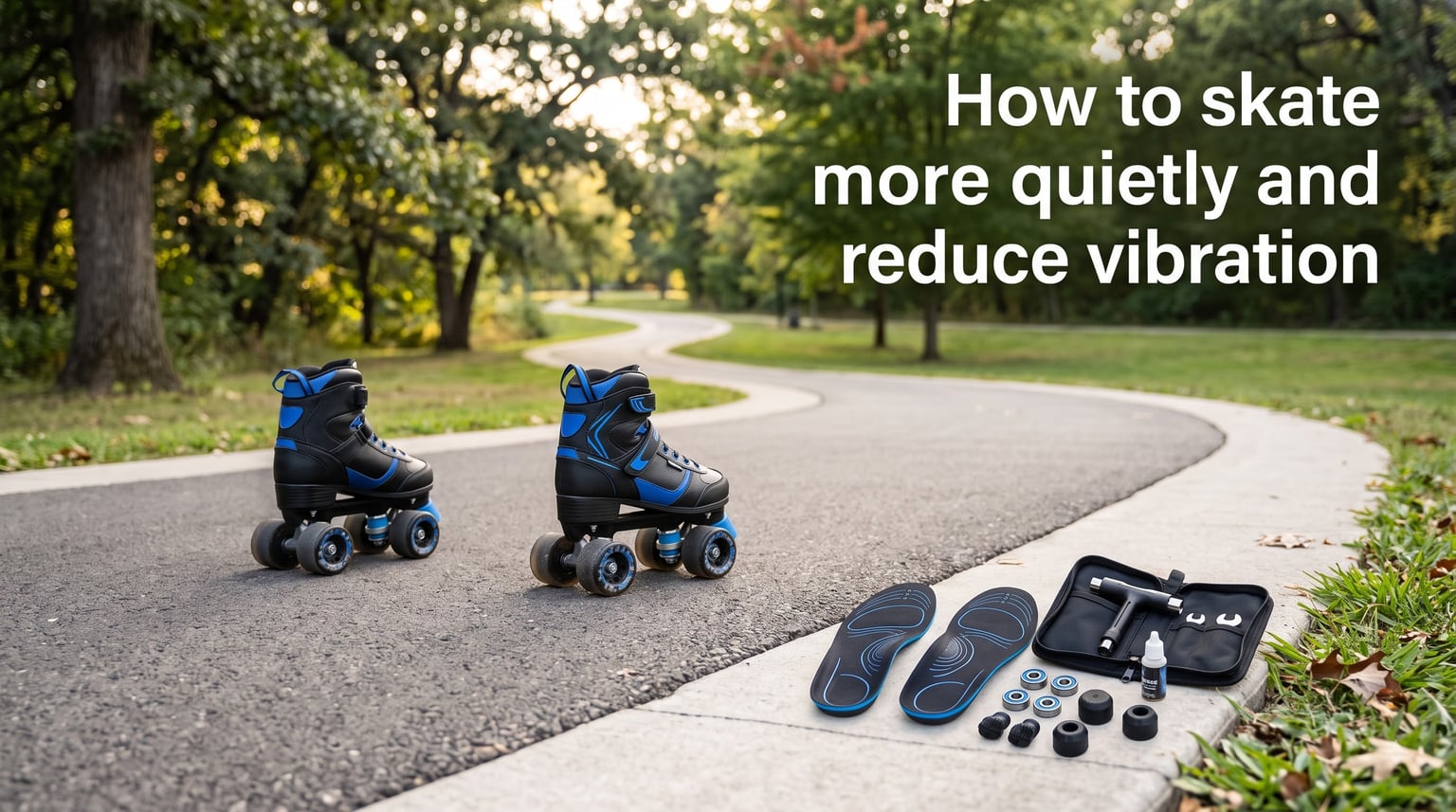 How to skate more quietly and reduce vibration