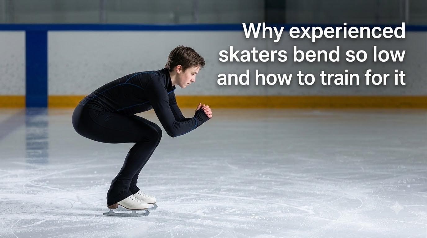 Why experienced skaters bend so low and how to train for it
