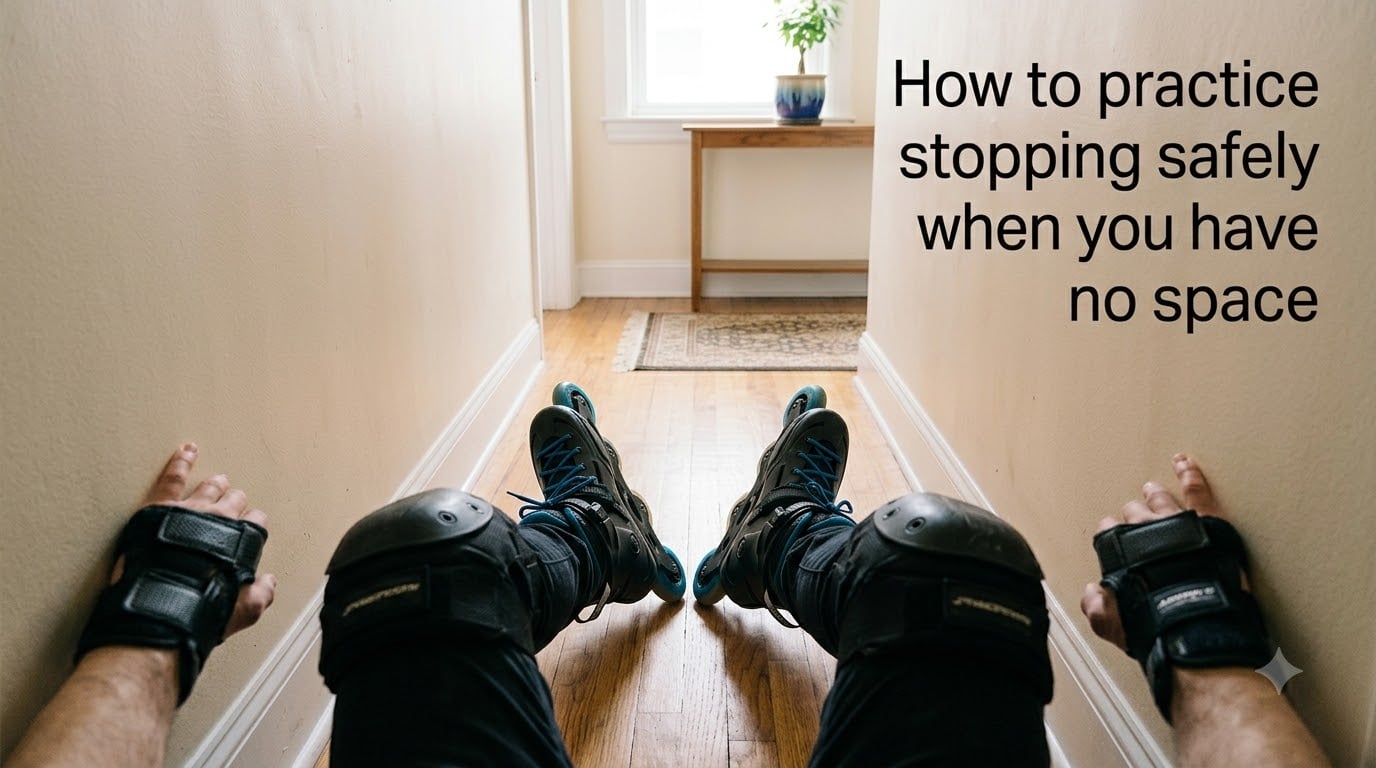 How to practice stopping safely when you have no space
