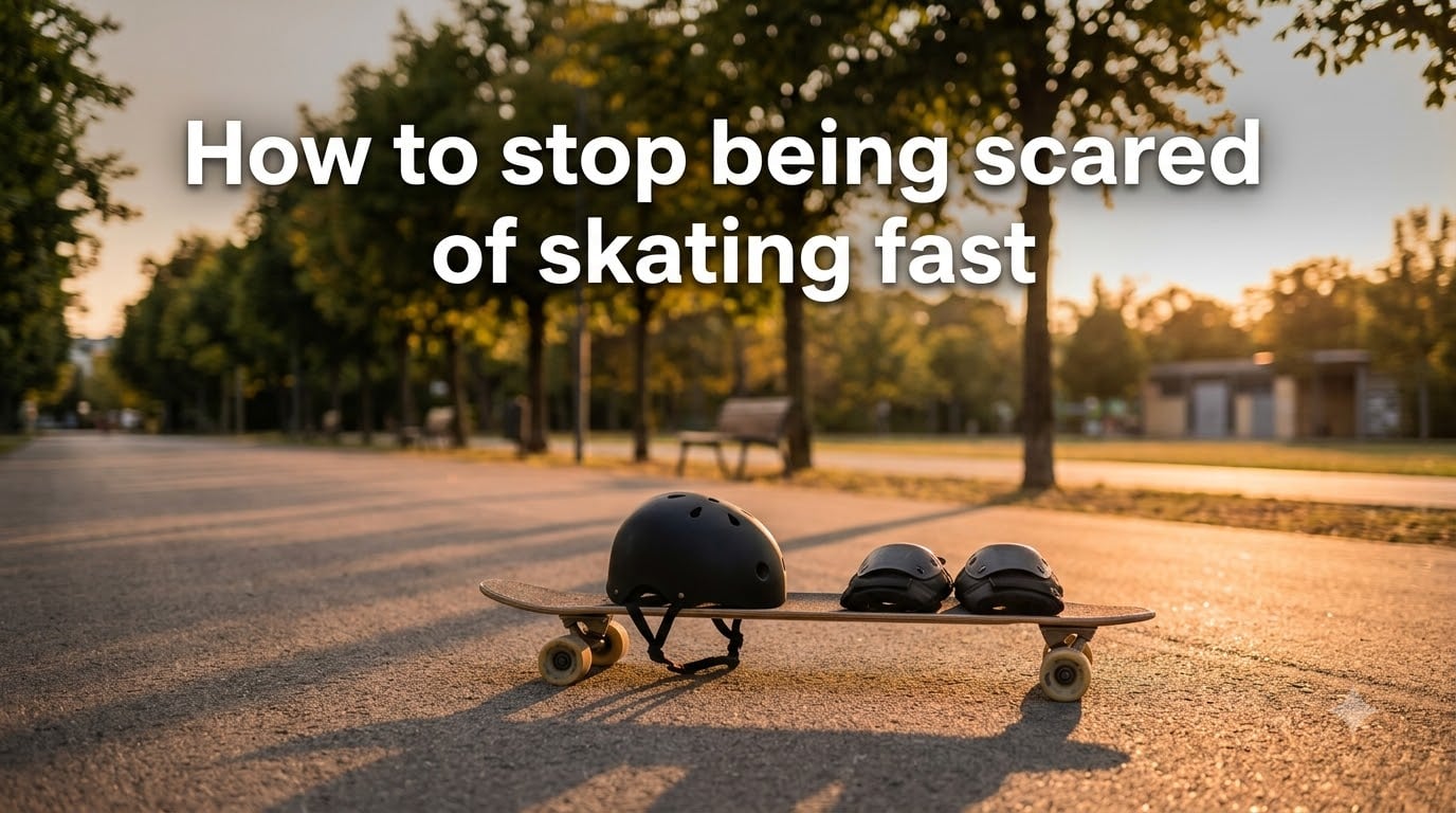 How to stop being scared of skating fast