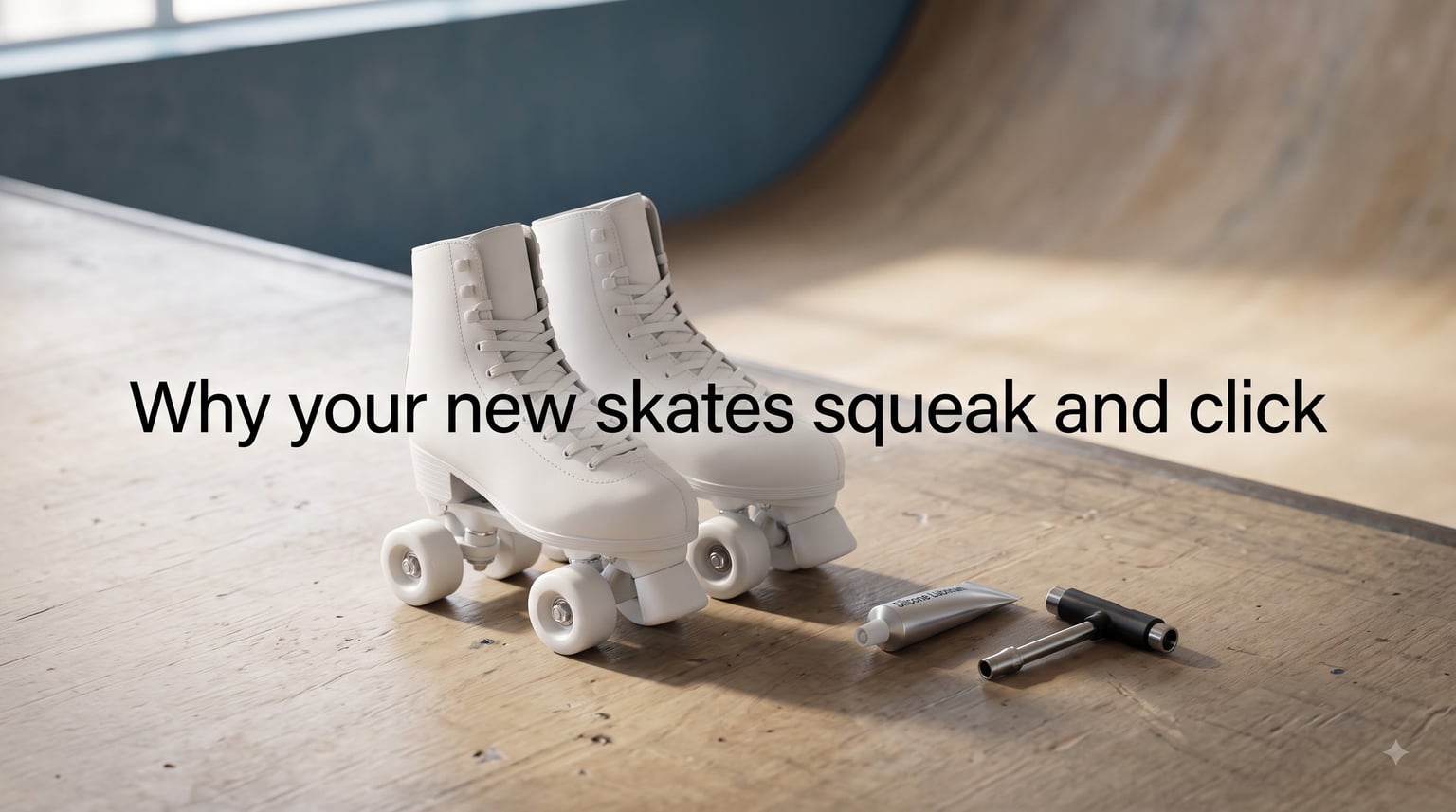 Why your new skates squeak and click