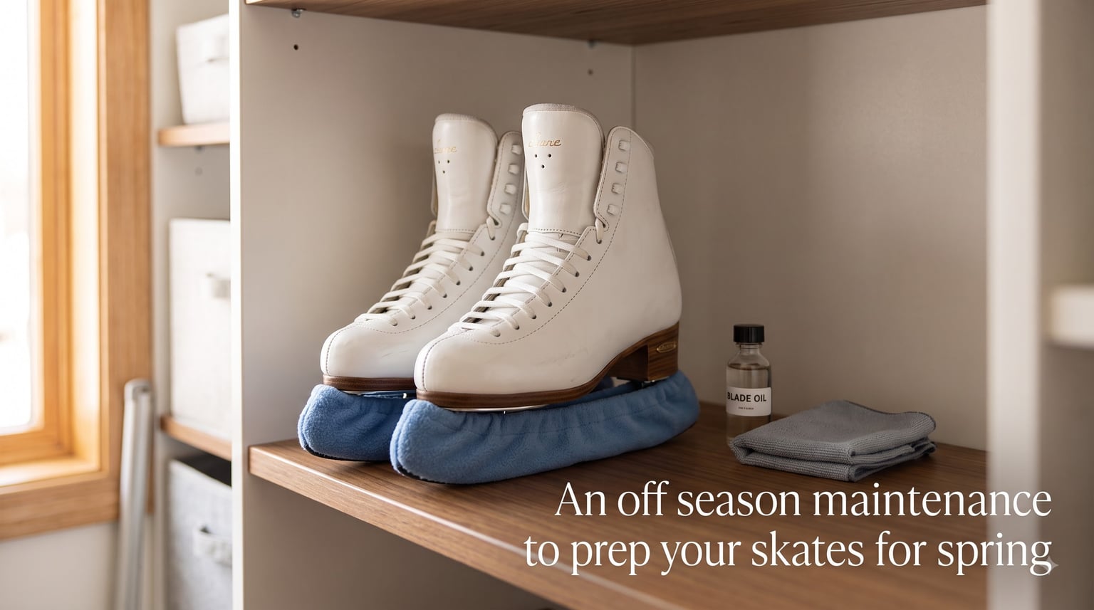 An off season maintenance checklist to prep your skates for spring