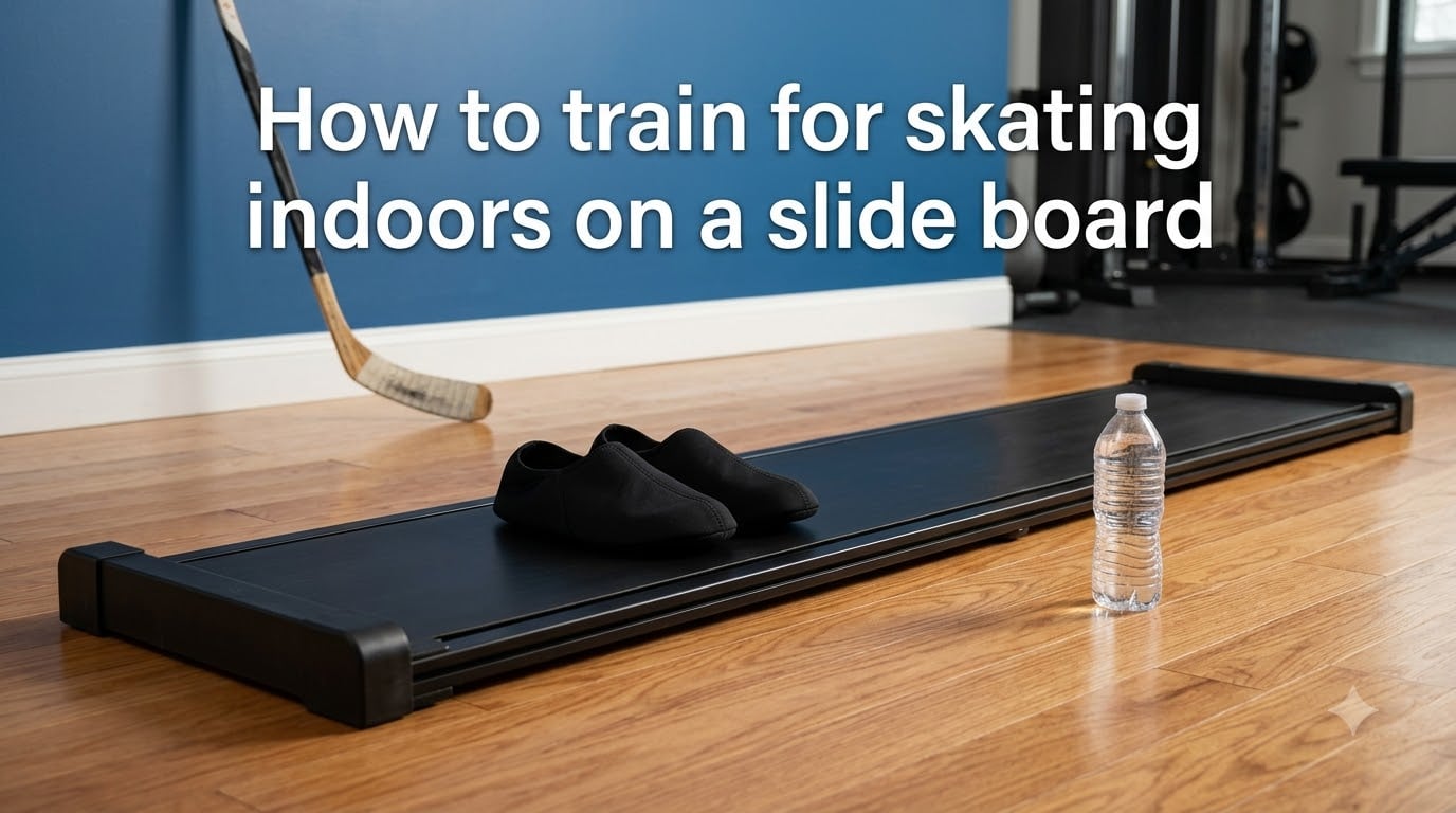 How to train for skating indoors on a slide board
