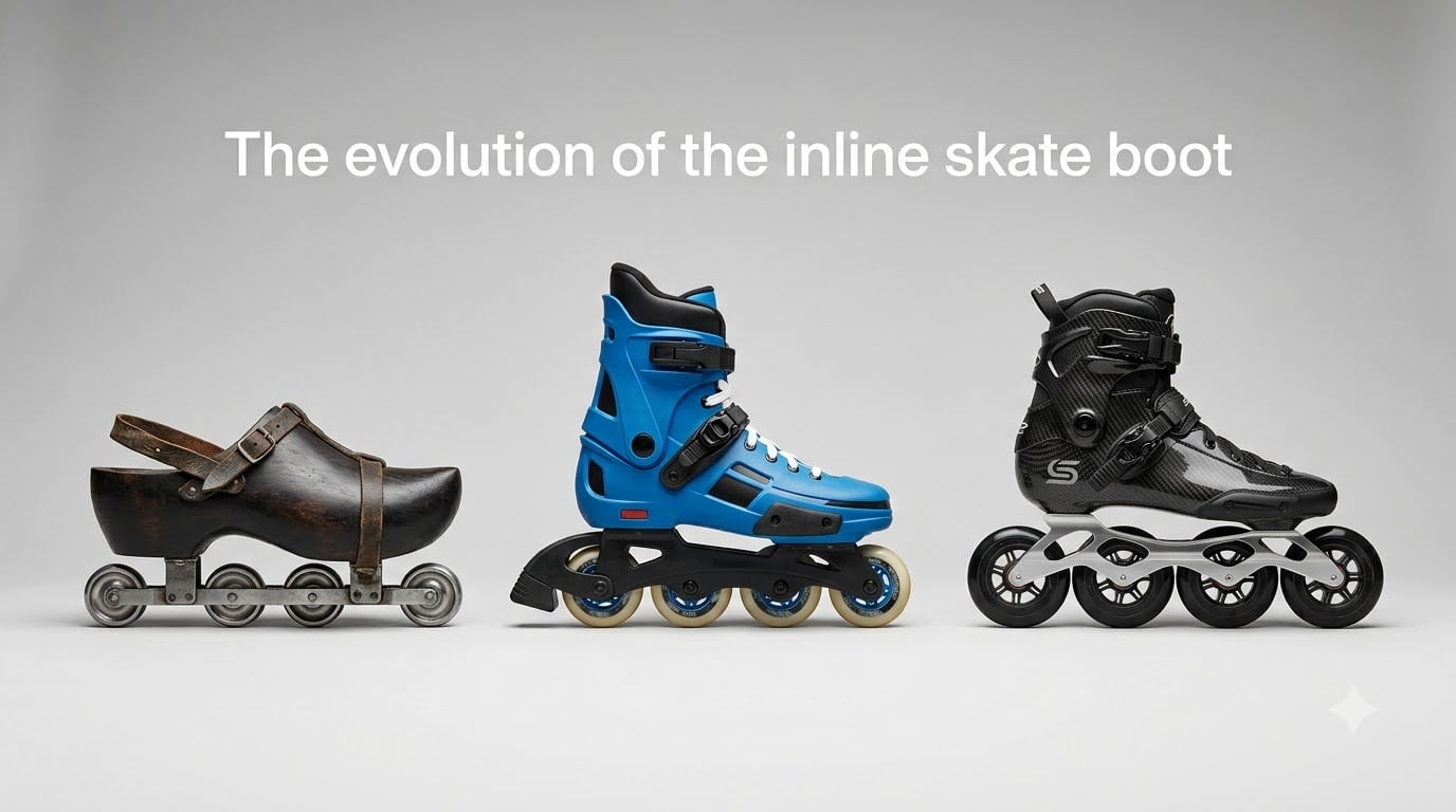 The evolution of the inline skate boot