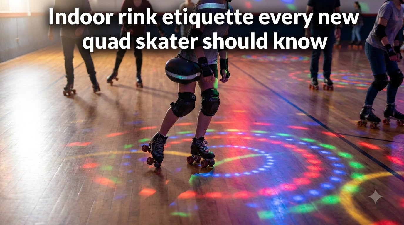 Indoor rink etiquette every new quad skater should know