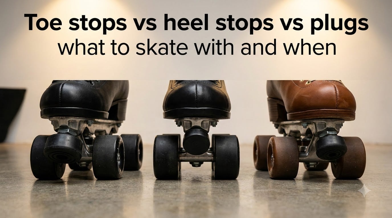 Toe stops vs heel stops vs plugs what to skate with and when