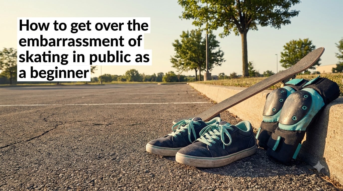 How to get over the embarrassment of skating in public as a beginner