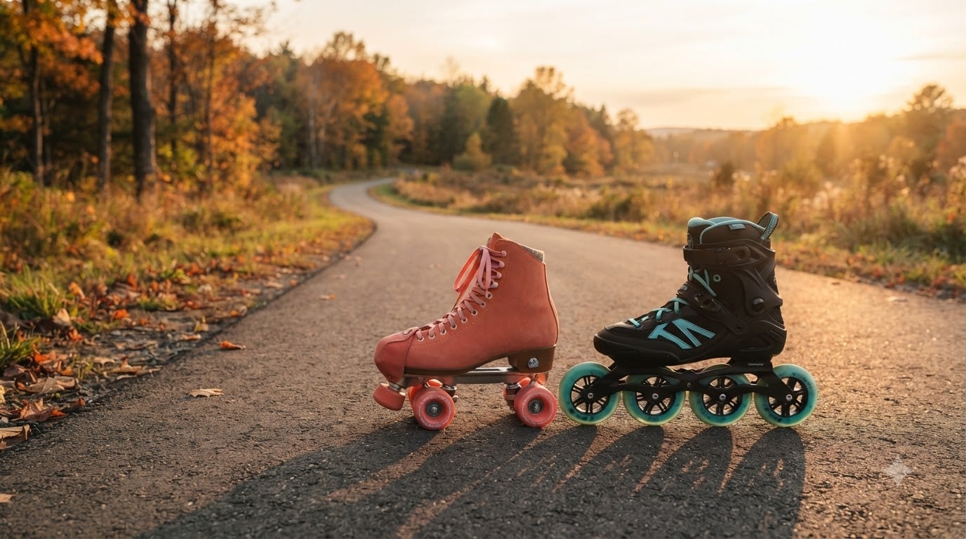 Quad vs inline skates for outdoor distance skating