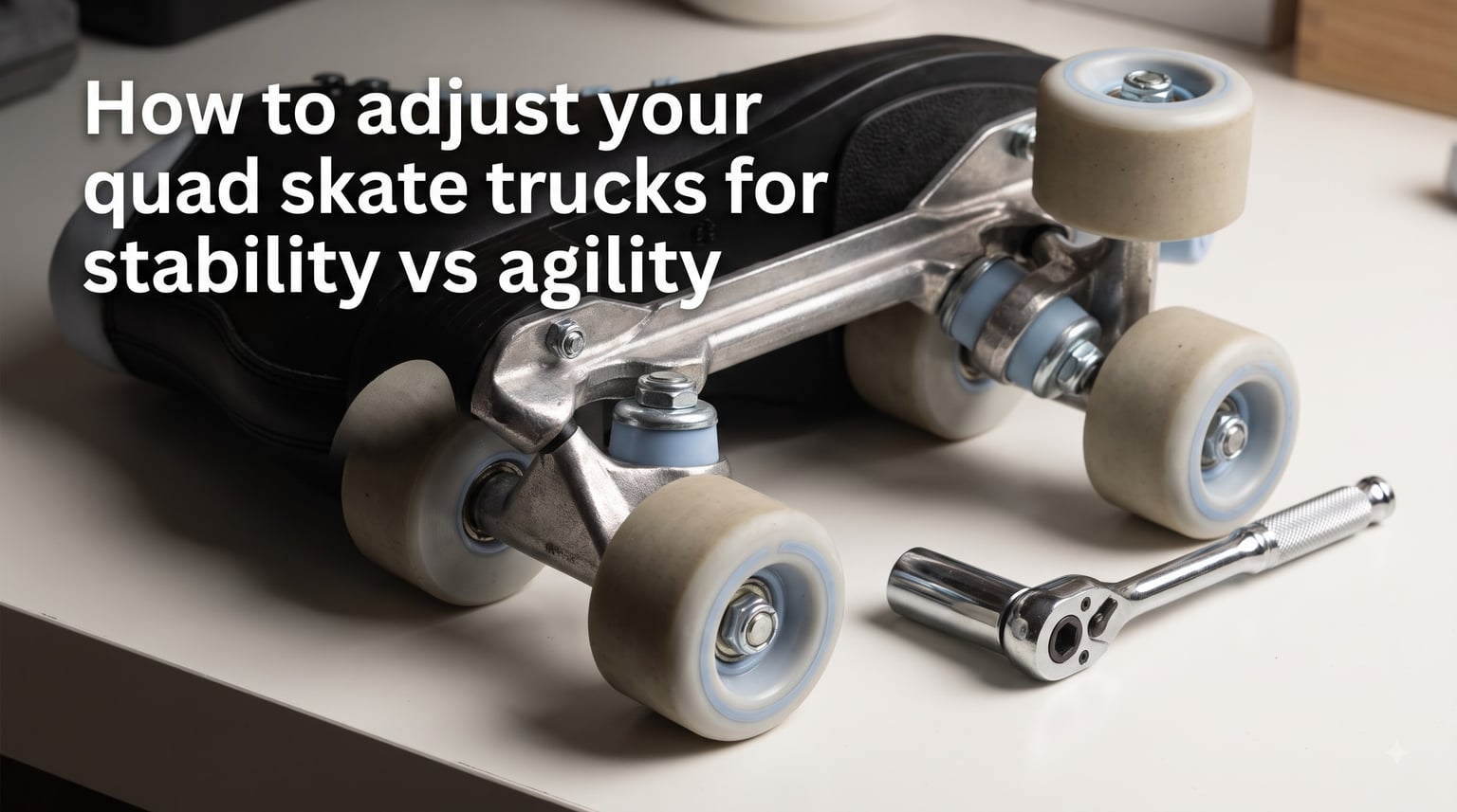 How to adjust your quad skate trucks for stability vs agility