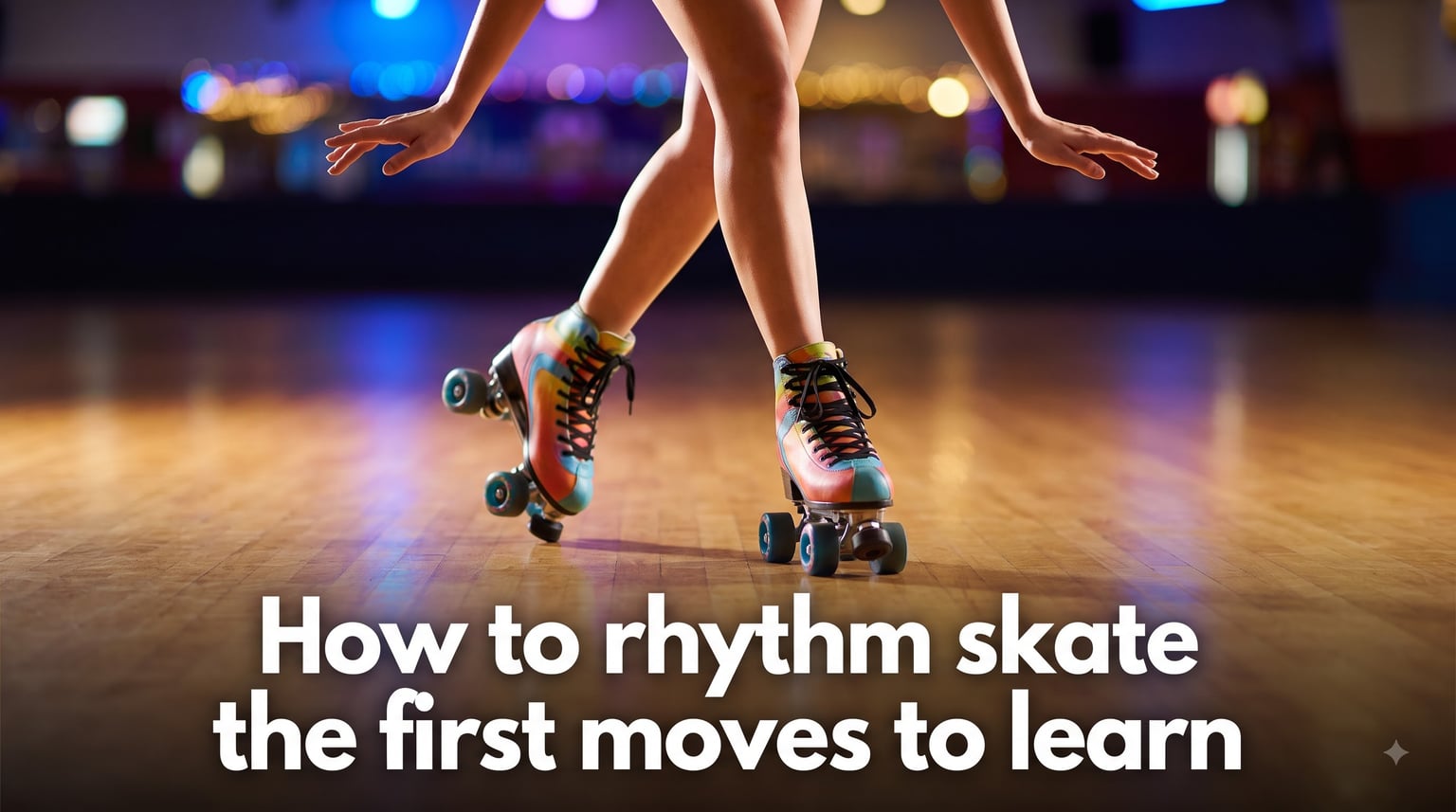 How to rhythm skate the first moves to learn