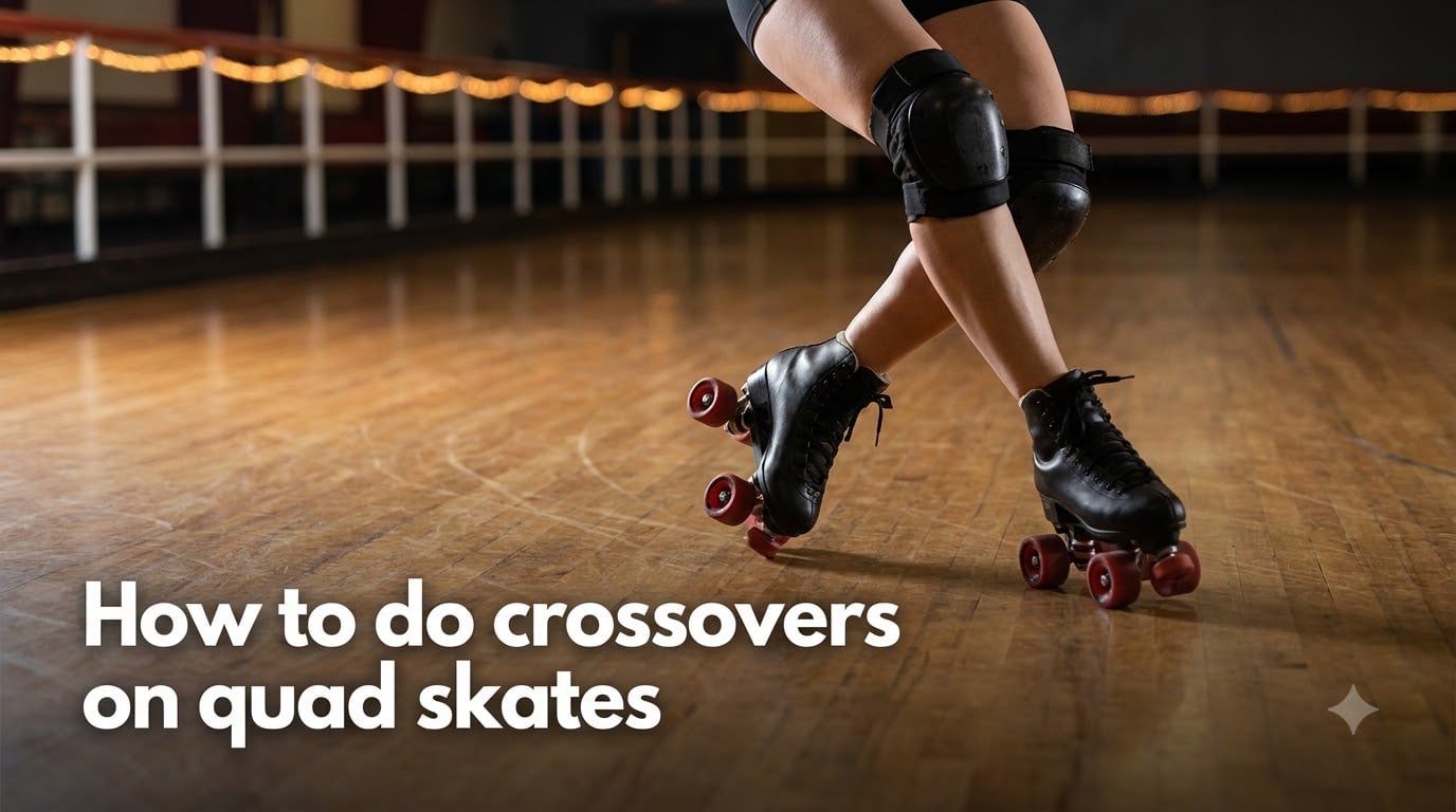 How to do crossovers on quad skates