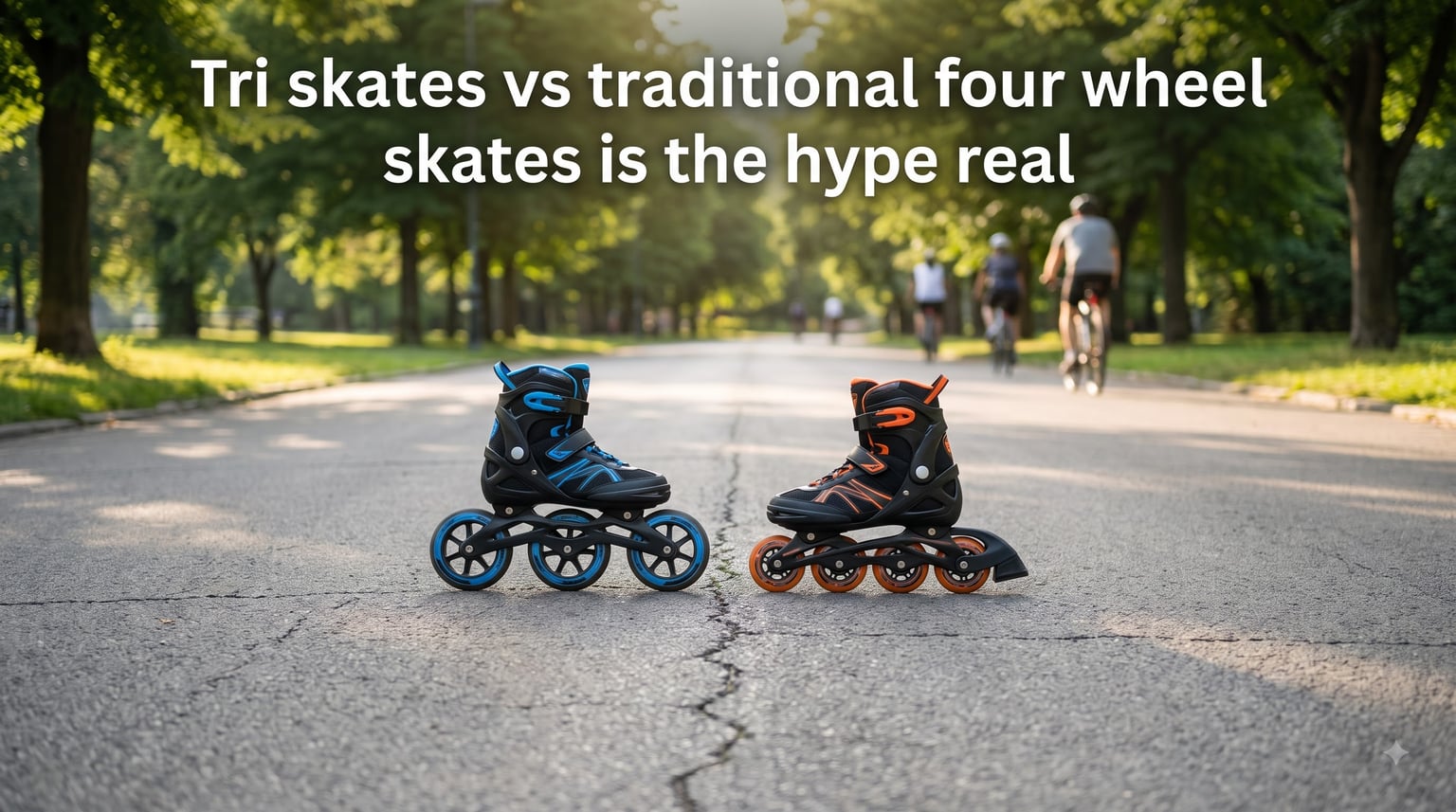 Tri skates vs traditional four wheel skates is the hype real