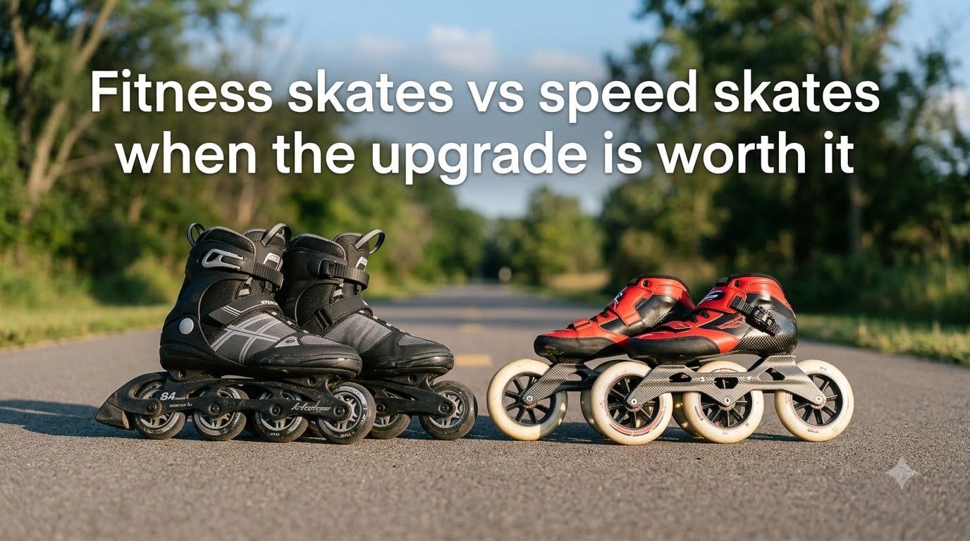 Fitness skates vs speed skates when the upgrade is worth it