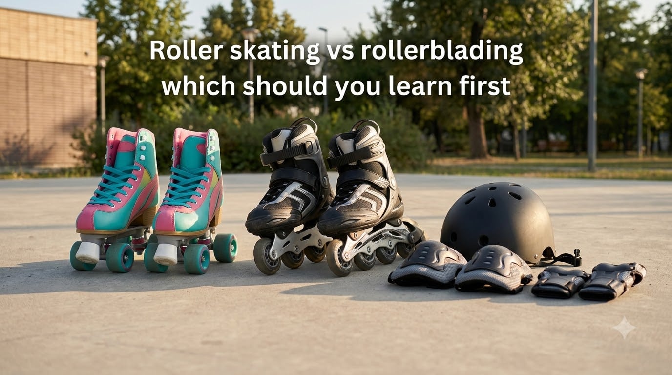 Roller skating vs rollerblading which should you learn first