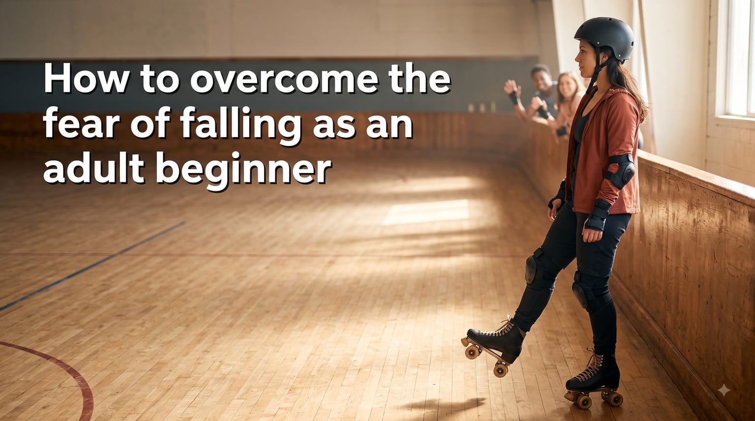 How to overcome the fear of falling as an adult beginner