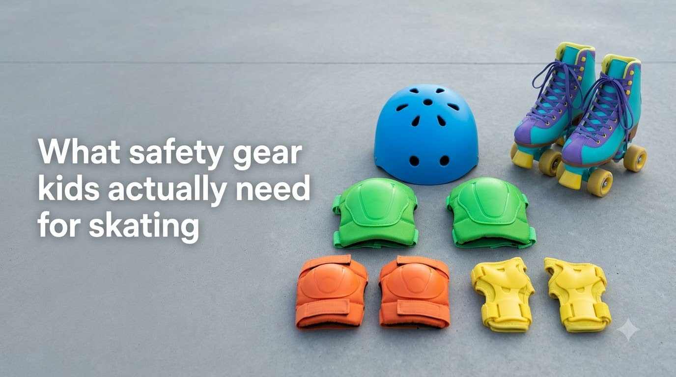 What safety gear kids actually need for skating