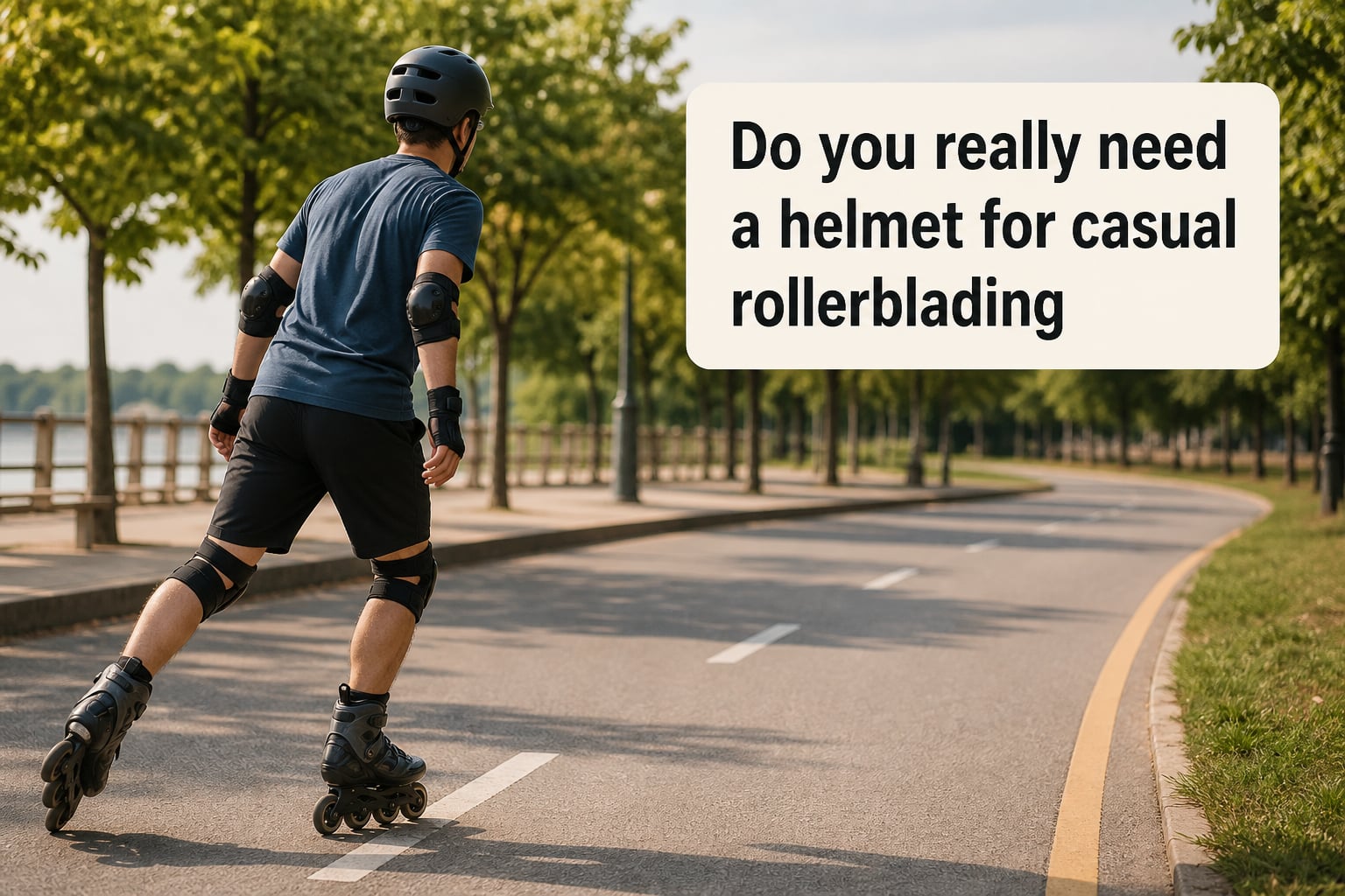 Do you really need a helmet for casual rollerblading
