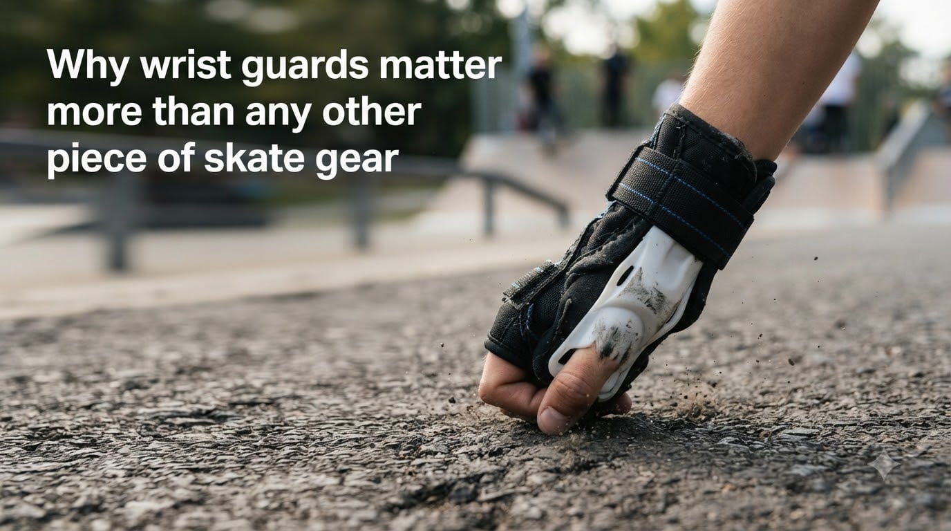 Why wrist guards matter more than any other piece of skate gear