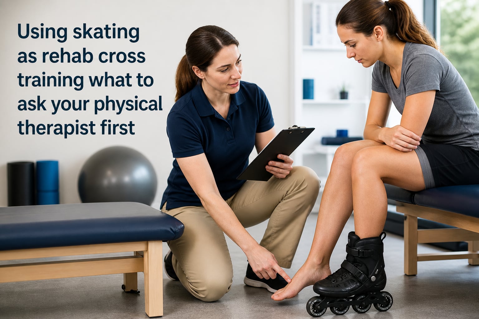 Using skating as rehab cross training what to ask your physical therapist first