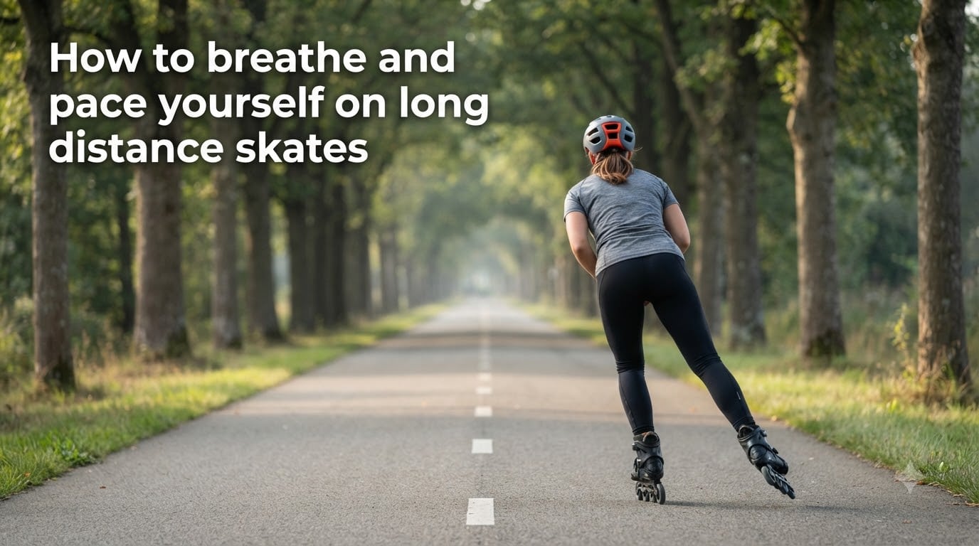 How to breathe and pace yourself on long distance skates