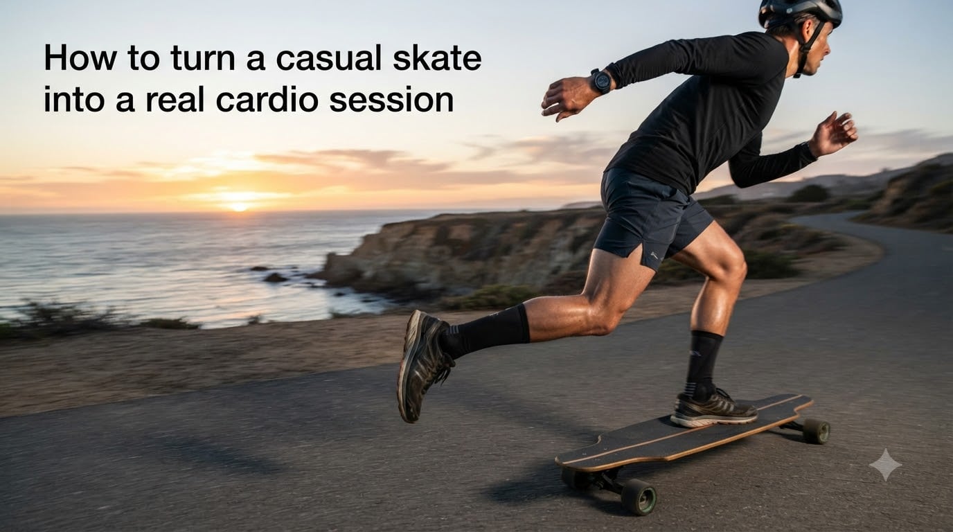 How to turn a casual skate into a real cardio session