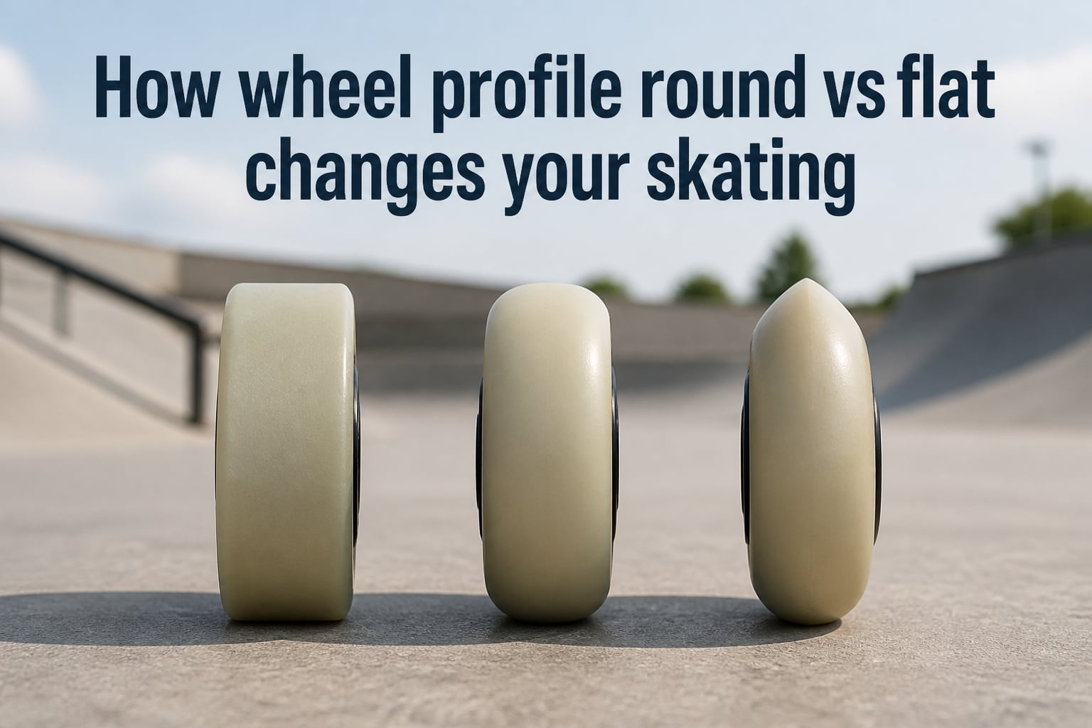 How wheel profile round vs flat changes your skating