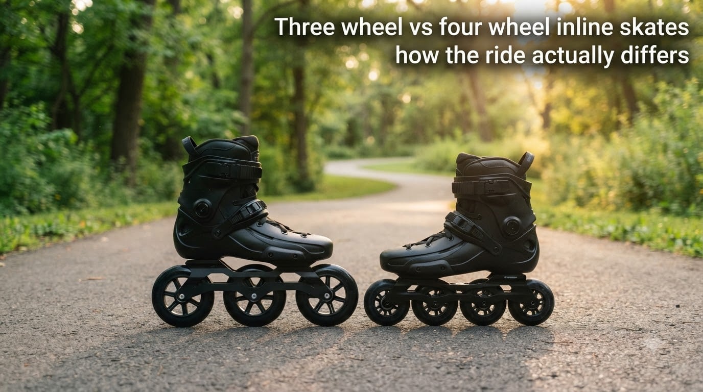 Three wheel vs four wheel inline skates how the ride actually differs