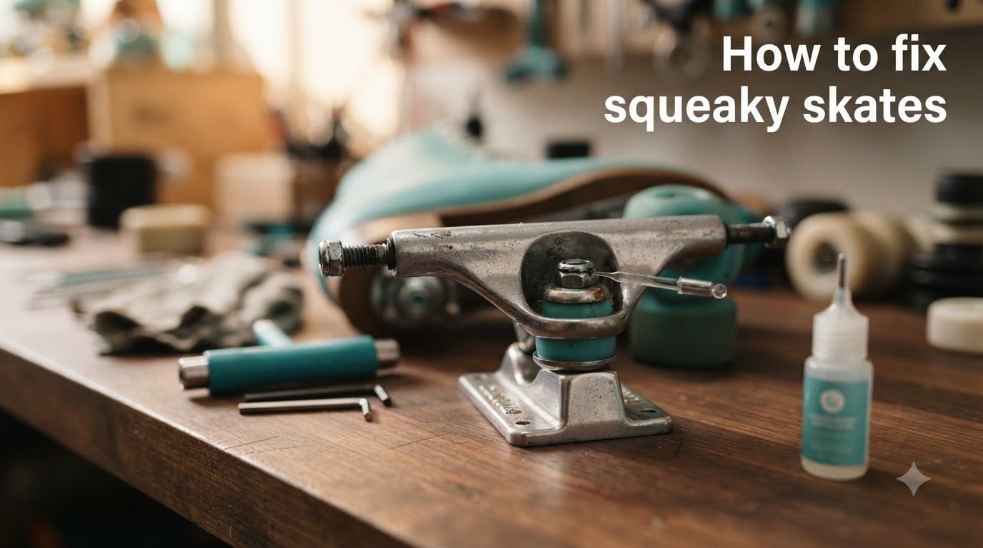 How to fix squeaky skates