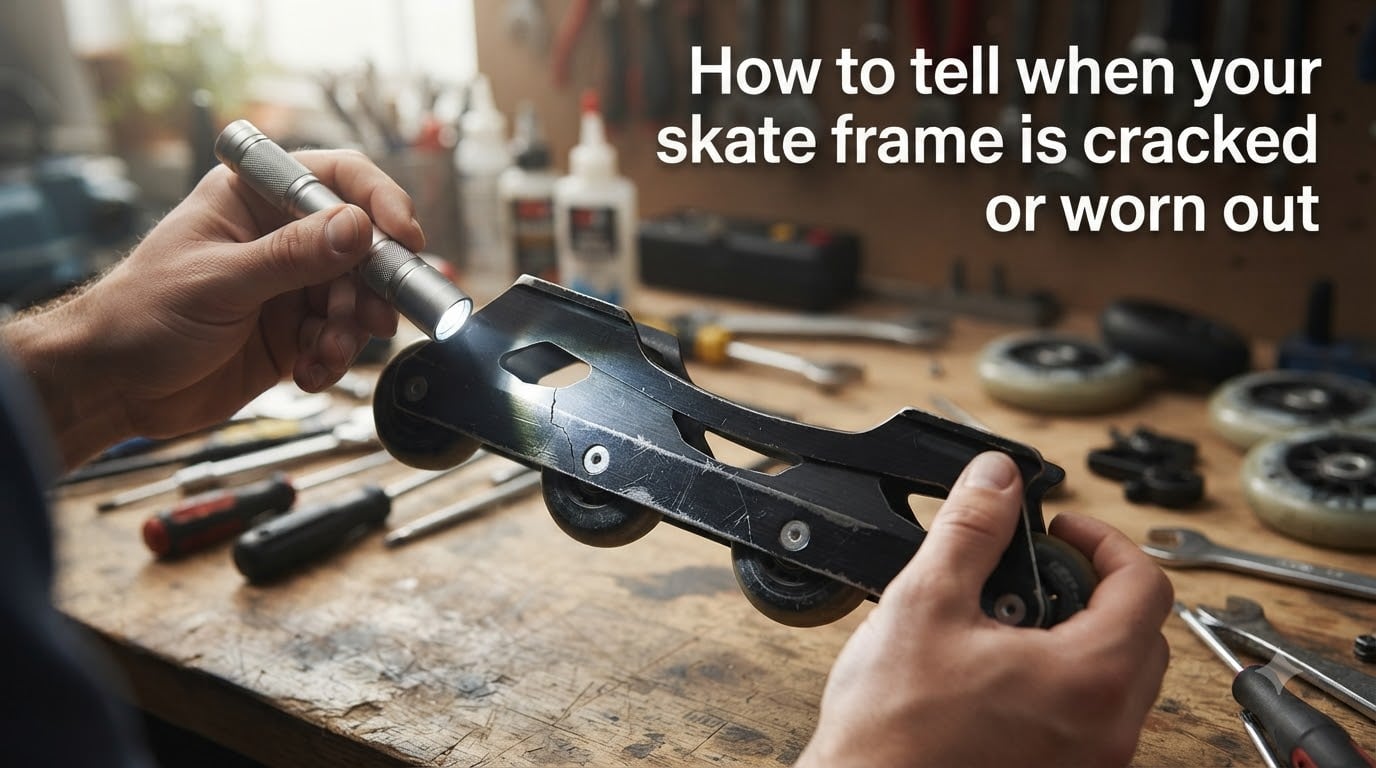 How to tell when your skate frame is cracked or worn out