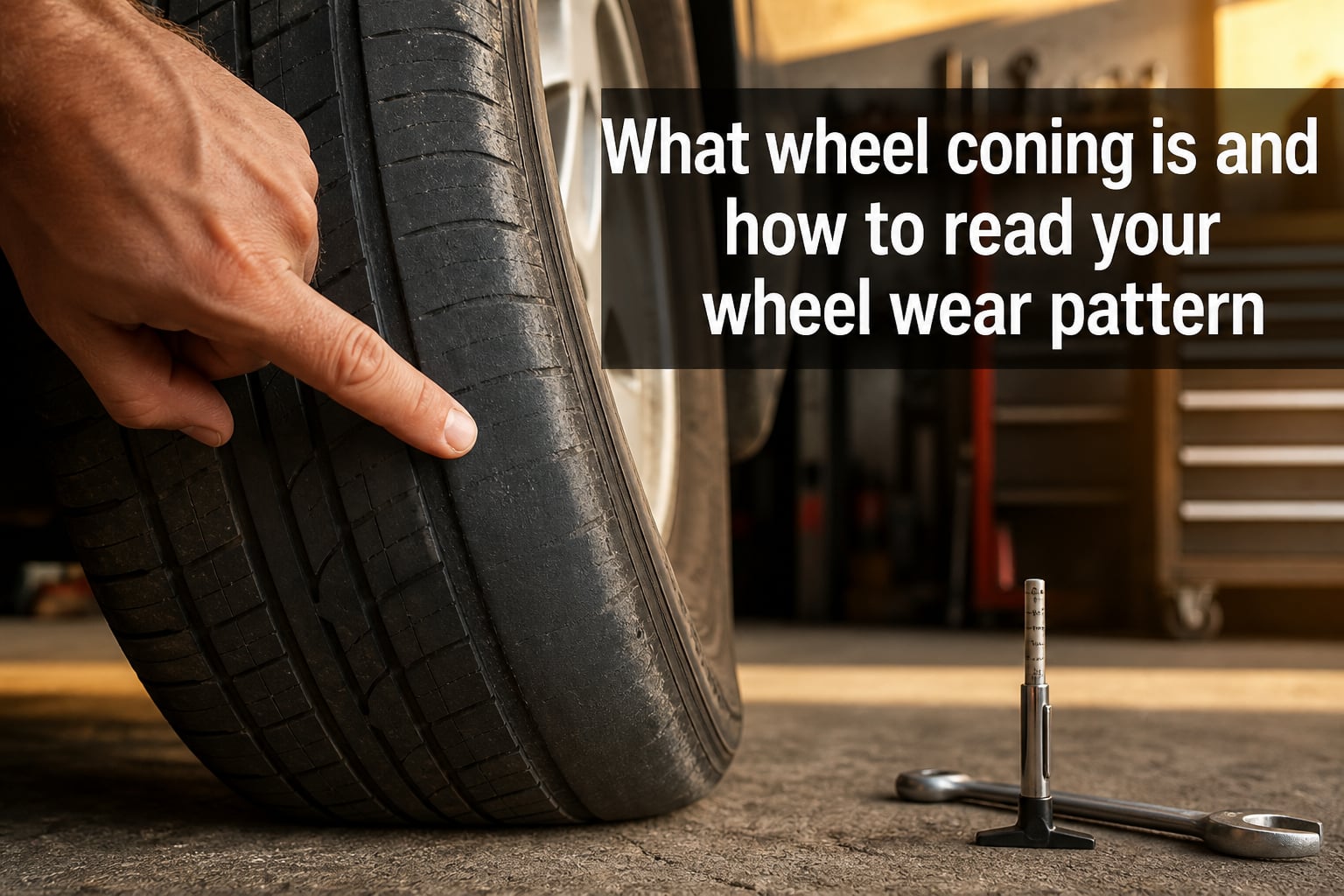 What wheel coning is and how to read your wheel wear pattern