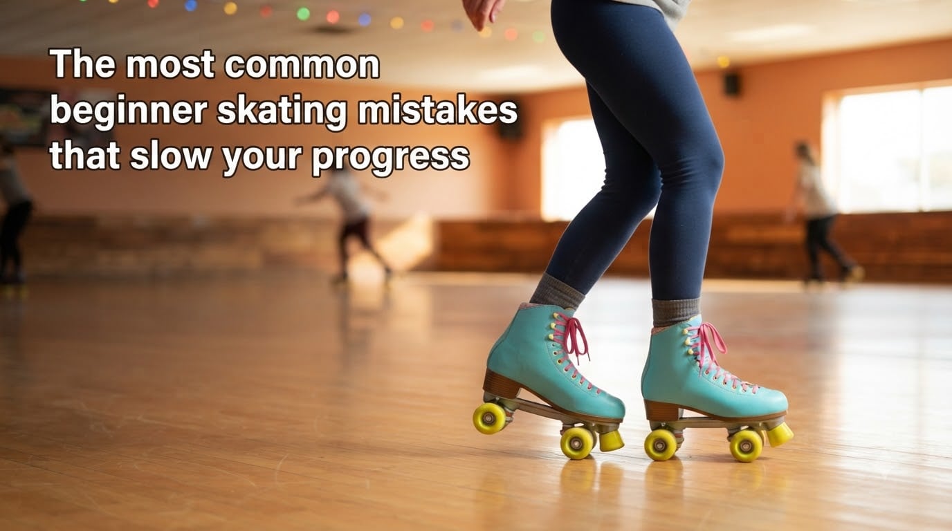 The most common beginner skating mistakes that slow your progress