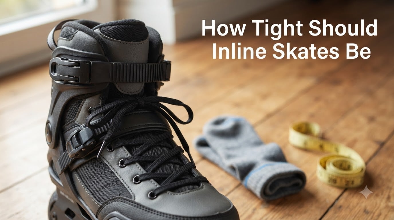How tight should inline skates be