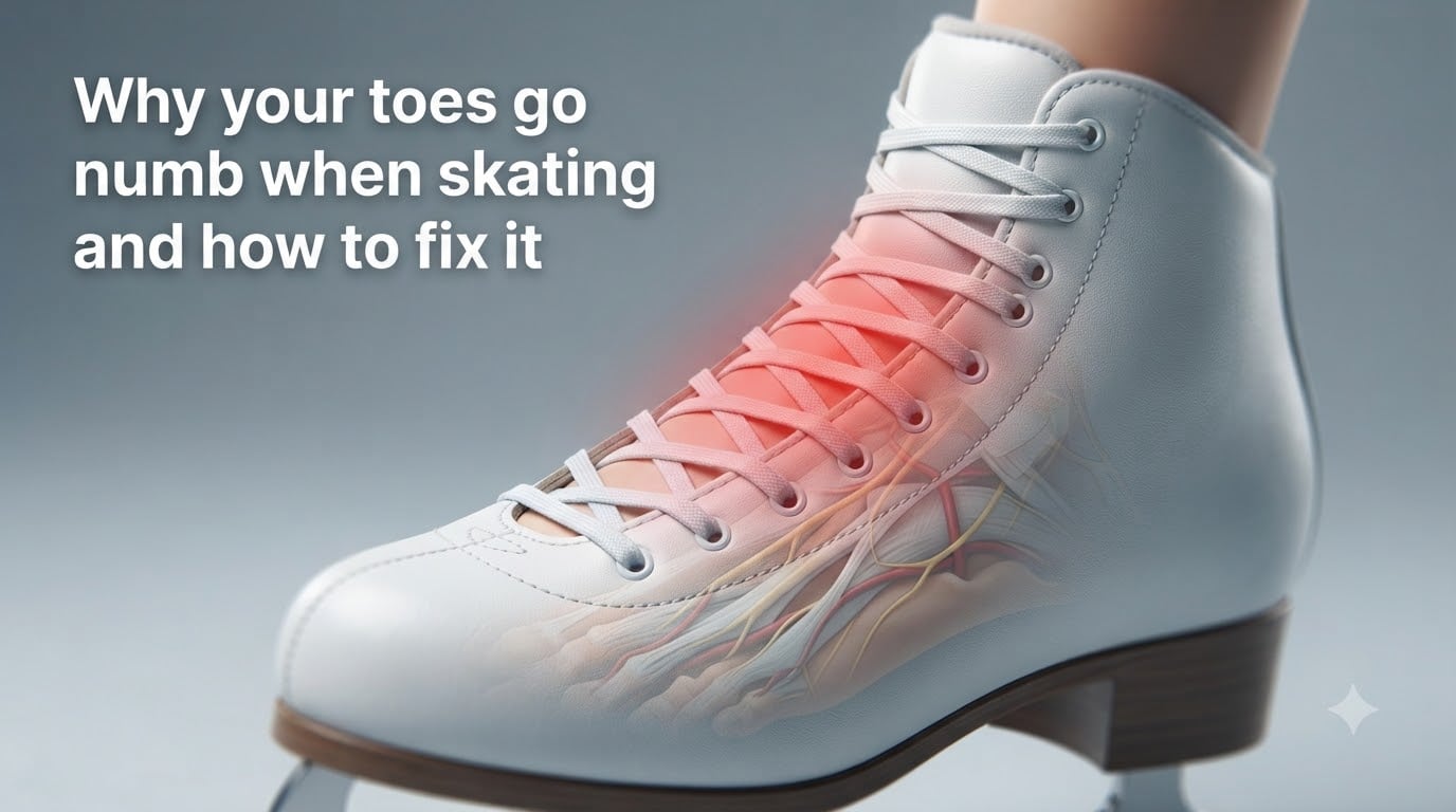 Why your toes go numb when skating and how to fix it