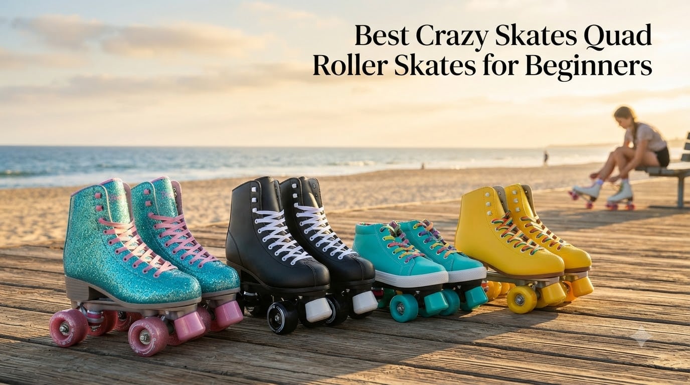 Best Crazy Skates Quad Roller Skates for Beginners