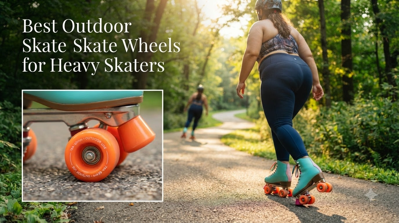 Best Outdoor Roller Skate Wheels for Heavy Skaters