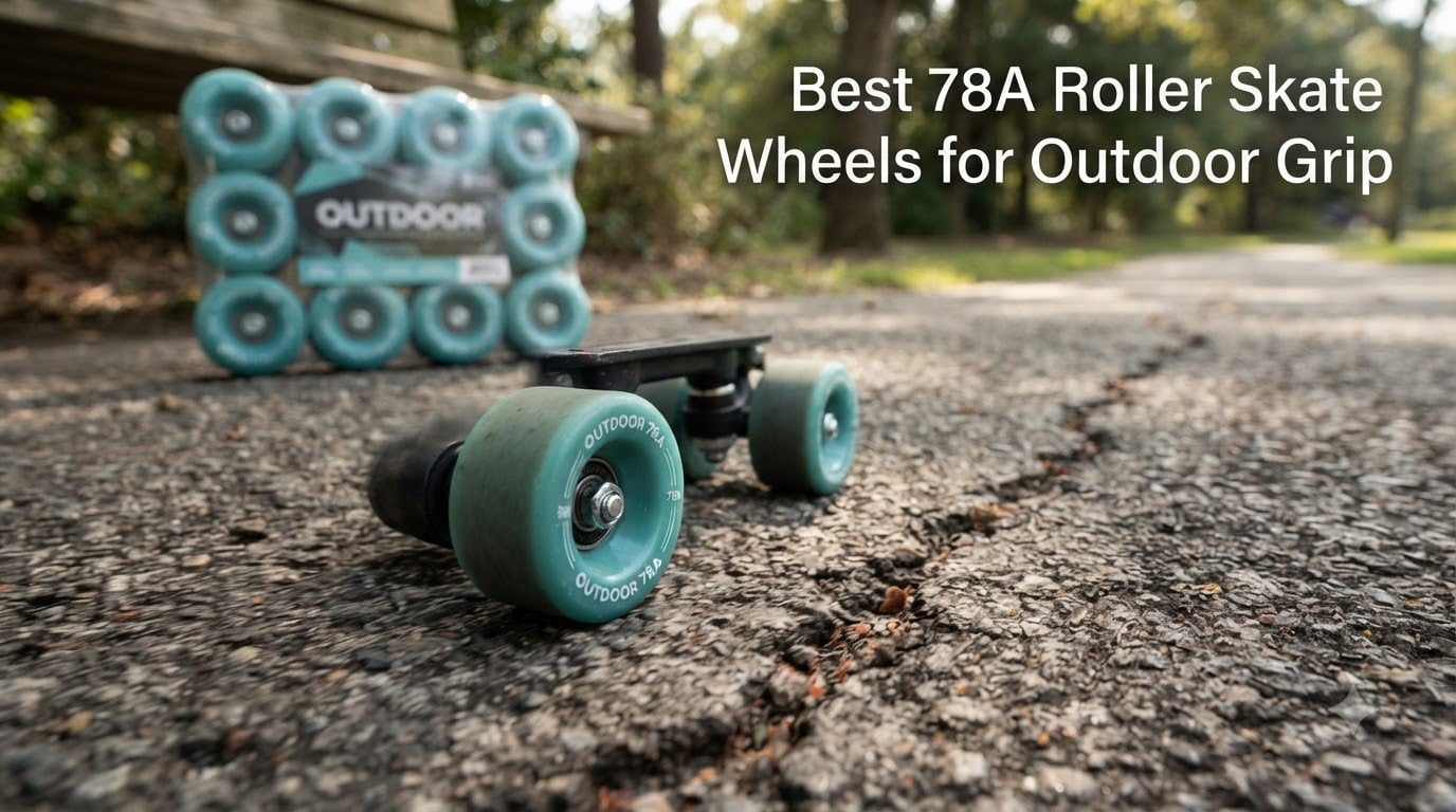 Best 78A Roller Skate Wheels for Outdoor Grip