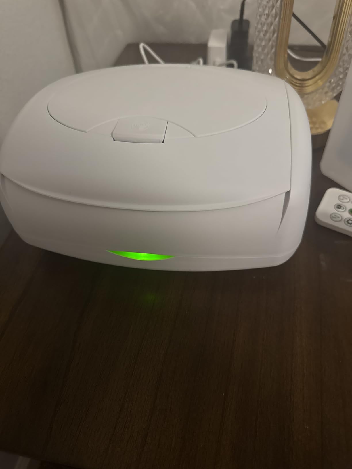 Prince Lionheart Ultimate Wipes Warmer with an Integrated Nightlight |Pop-Up Wipe Access. All Time Worldwide #1 Selling Wipes Warmer. It Comes with an everFRESH Pillow System that Prevent Dry Out. customer photo 1