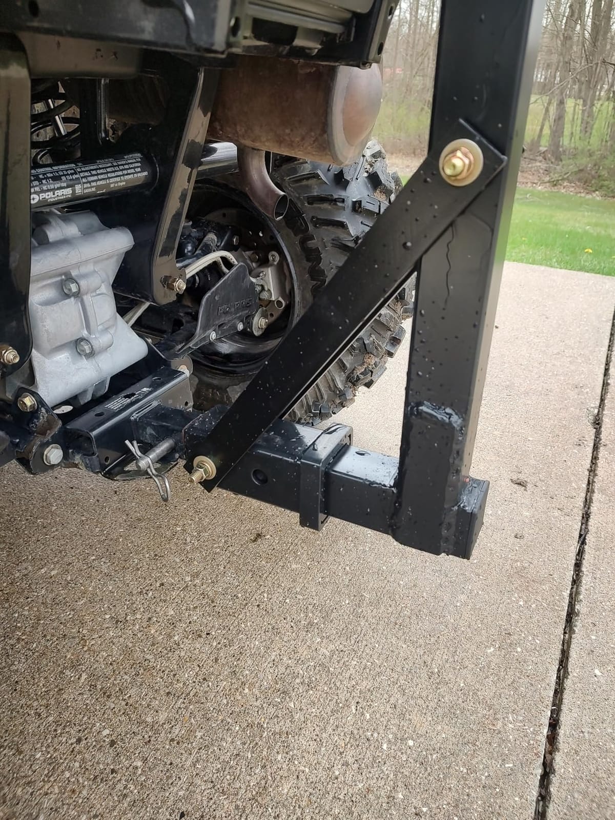 Buyers Products ATVS15A ATV 12V Broadcast Spreader 15 Gallon Hopper customer photo 1
